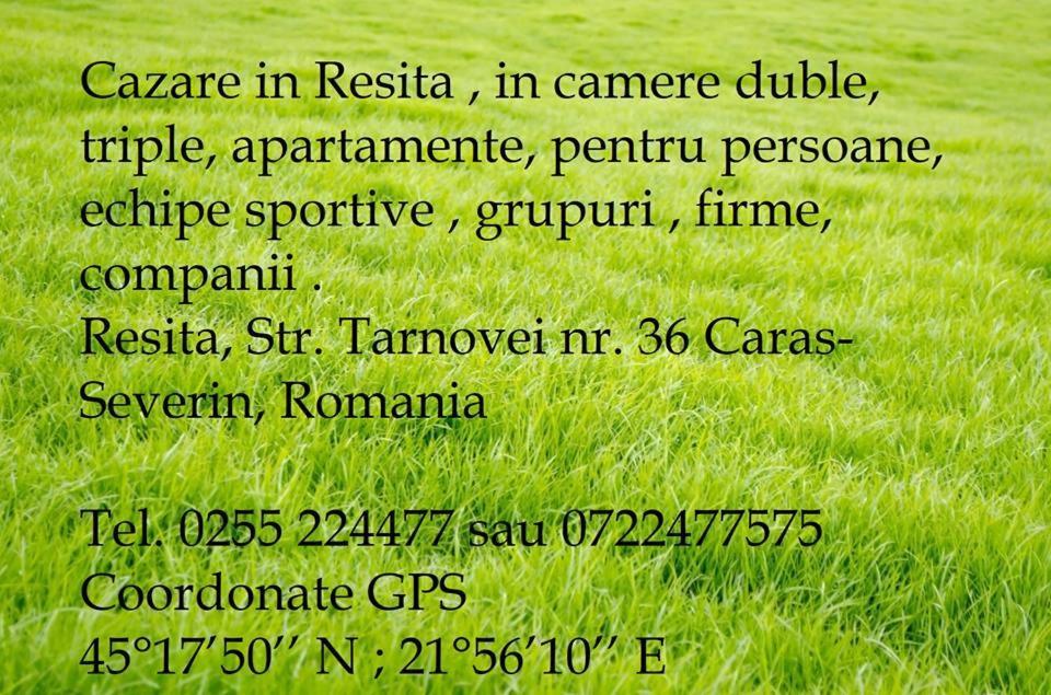 Pensiunea Club Castel Resita Esterno foto